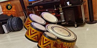 Trống dàn hát văn - Đồ Gỗ Đọi Tam